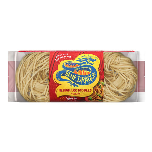 BLUE DRAGON MEDIUM EGG NOODLES 250G