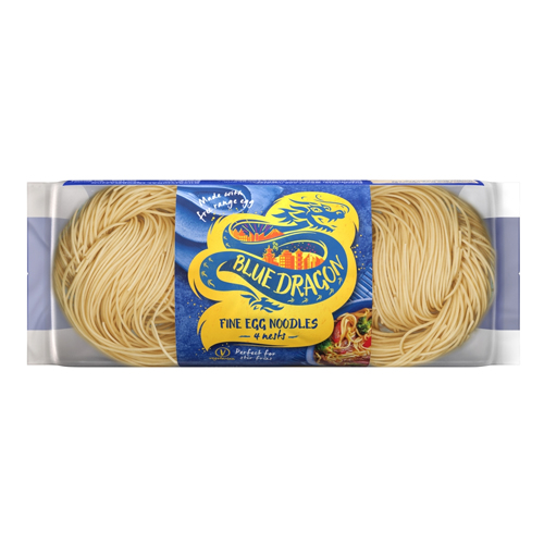BLUE DRAGON FINE EGG NOODLES 250G