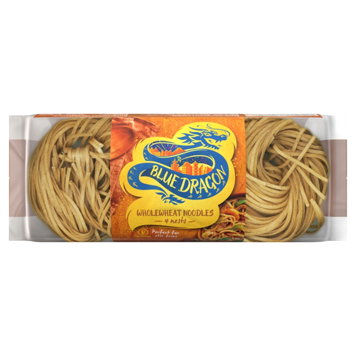 BLUE DRAGON WHOLEWHEAT NOODLES 250G