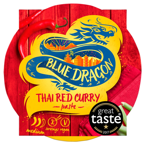 BLUE DRAGON THAI RED CURRY PASTE POT 50G