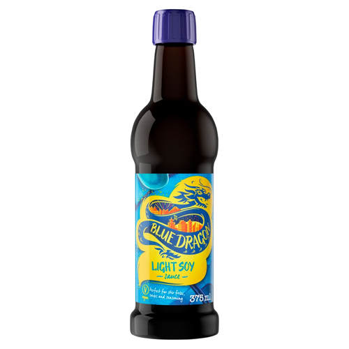 BLUE DRAGON LIGHT SOY SAUCE 12X 375ML