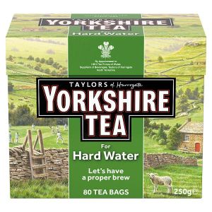 TAYLORS YORKSHIRE HARD WATER TEA BAGS 80S 250G