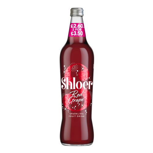SHLOER RED GRAPE PMP £2.60 - 2 FOR PMP £3.50 750ML