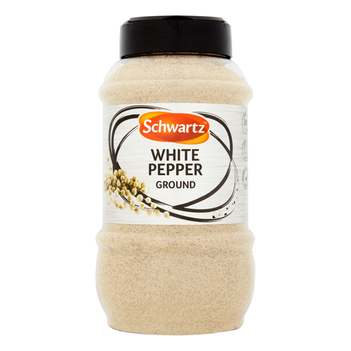 SCHWARTZ GROUND WHITE PEPPER 425G