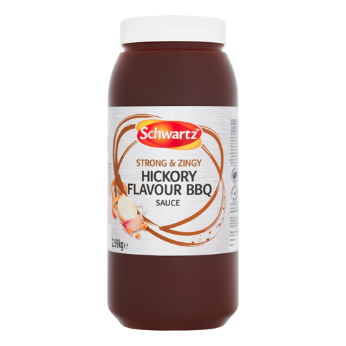 SCHWARTZ HICKORY FLAVOURED BARBECUE SAUCE 2.59KG