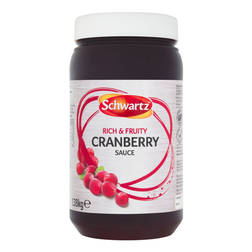 SCHWARTZ CRANBERRY SAUCE 1.38KG