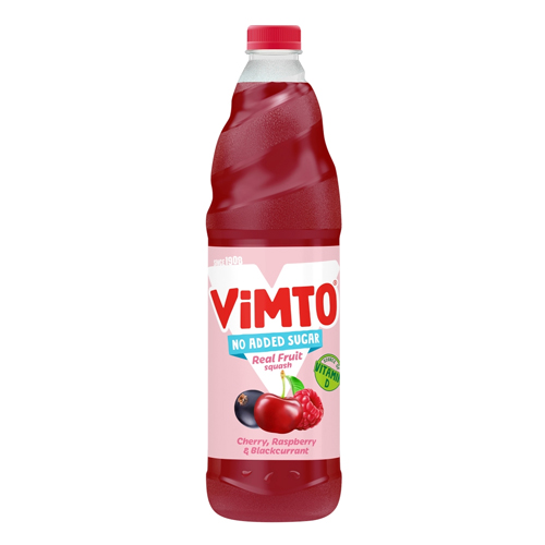 VIMTO REAL FRUIT SQUASH CHERRY, RASPBERRY & BLACKCURRANT 1L