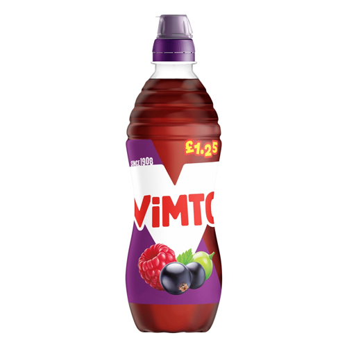 VIMTO STILL ORIGNAL SPORTSCAP PMP £1.25 500ML