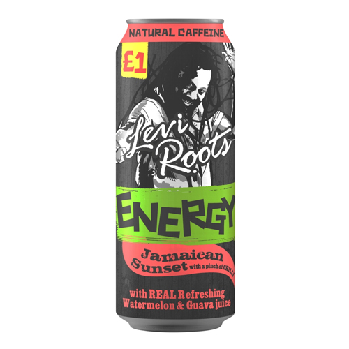 LEVI ROOTS ENERGY JAMAICAN SUNSET WITH A PINCH OF CHILLI PMP £1.00 500ML
