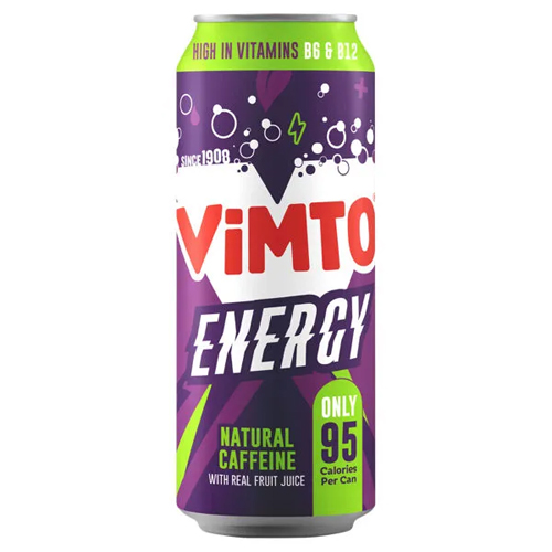 VIMTO ENERGY ORIGINAL PMP £1.00 500ML