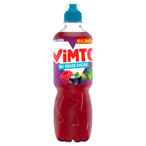 VIMTO STILL NO ADDED SUGAR SPORTSCAP PMP £1.30 500ML