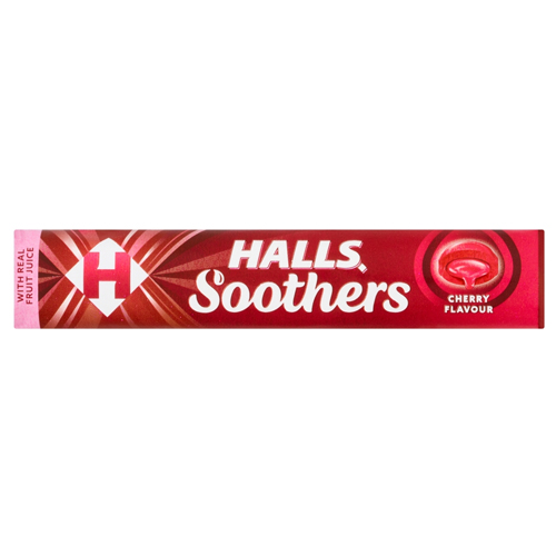 HALLS SOOTHERS CHERRY FLAVOUR 45G