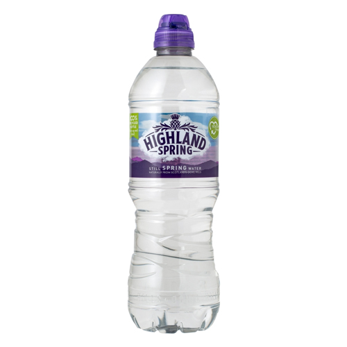 HIGHLAND SPRING STILL WATER SPORTS CAP ECO BOTTLE 750ML