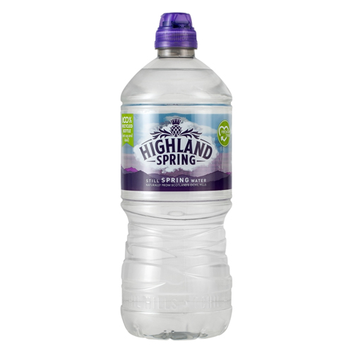 HIGHLAND SPRING STILL WATER SPORTS CAP ECO BOTTLE 1L