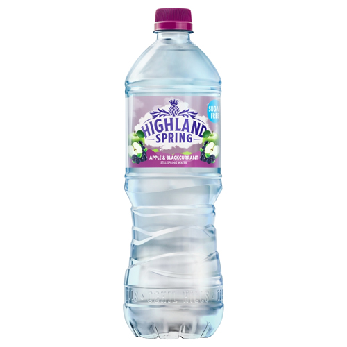 HIGHLAND SPRING APPLE & BLACKCURRANT STILL SPRING WATER 750ML