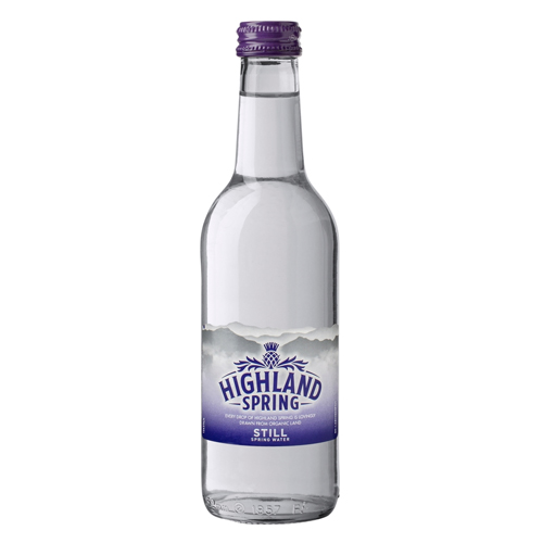 HIGHLAND SPRING STILL GLASS 330ML