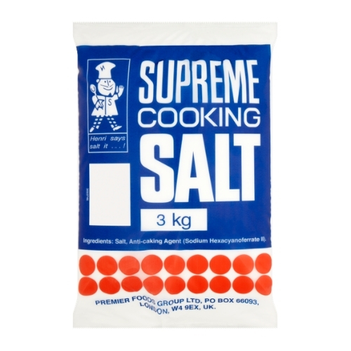 SUPREME COOKING SALT 3KG