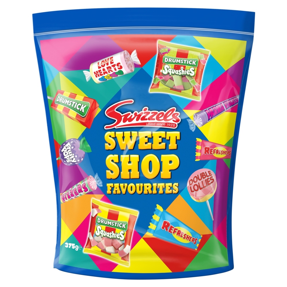 SWIZZELS SWEET SHOP FAVOURITES POUCH 375G