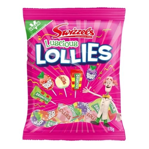 SWIZZELS LUSCIOUS LOLLIES 176G