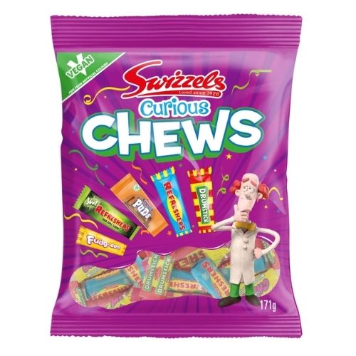 SWIZZELS CURIOUS CHEWS 171G