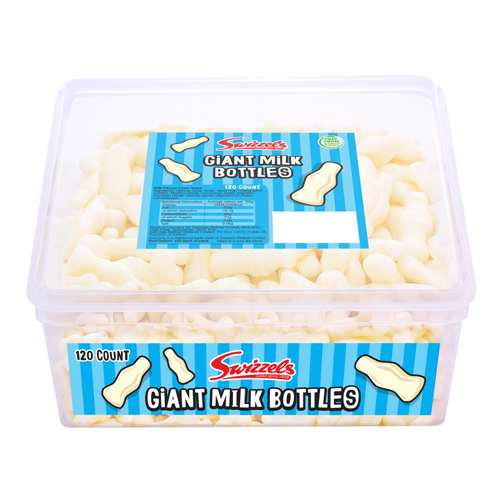 SWIZZELS MILK BOTTLES TUB 120'PCS