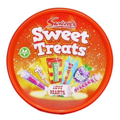 SWIZZELS SWEET TREATS TUB VEGAN 600G