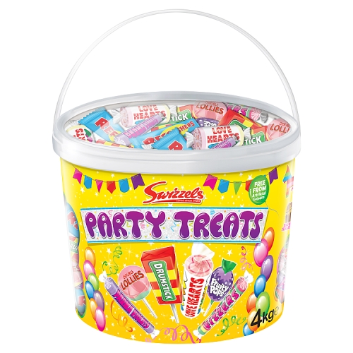SWIZZELS PARTY TREATS TUB 4KG