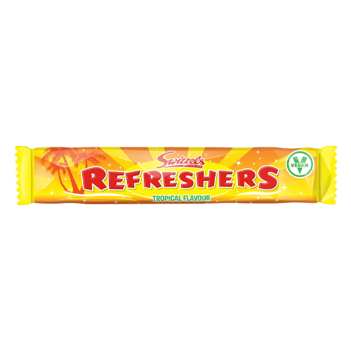 SWIZZELS REFRESHERS TROPICAL FLAVOUR 60X 18G