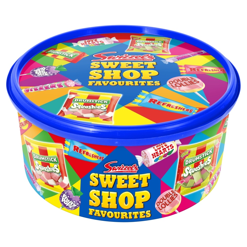 SWIZZELS SWEET SHOP FAVOURITES TUB 650G