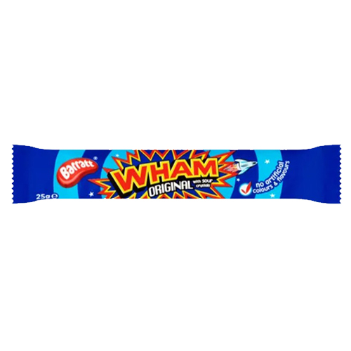 BARRATT WHAM ORIGINAL CHEW BAR 25G