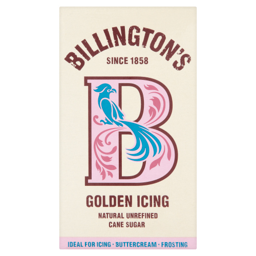 BILLINGTON'S GOLDEN ICING NATURAL UNREFINED CANE SUGAR 10X 500G