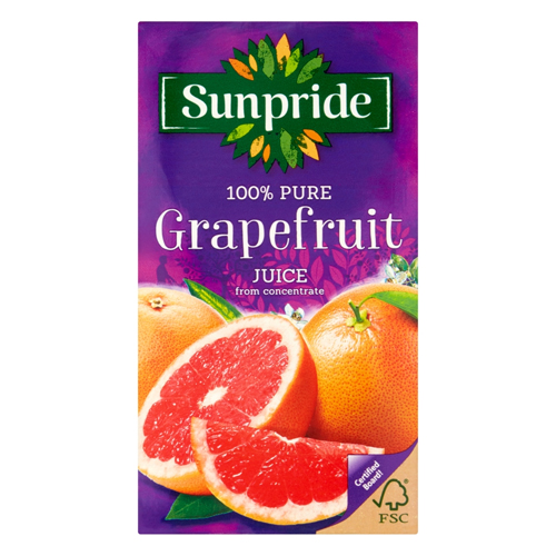SUNPRIDE GRAPEFRUIT JUICE 1L
