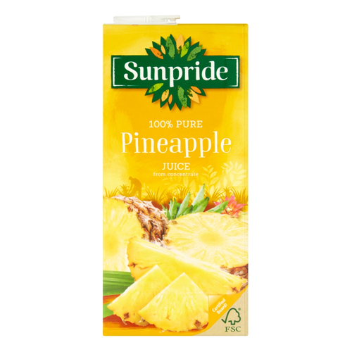 SUNPRIDE PINEAPPLE JUICE 1L
