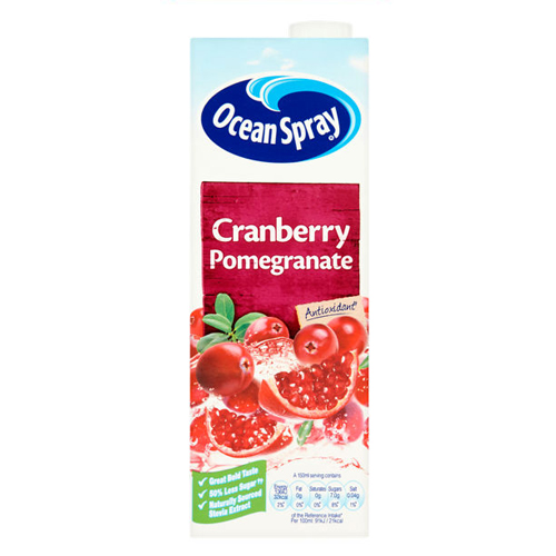 OCEAN SPRAY CRANBERRY & POMEGRANATE 1L