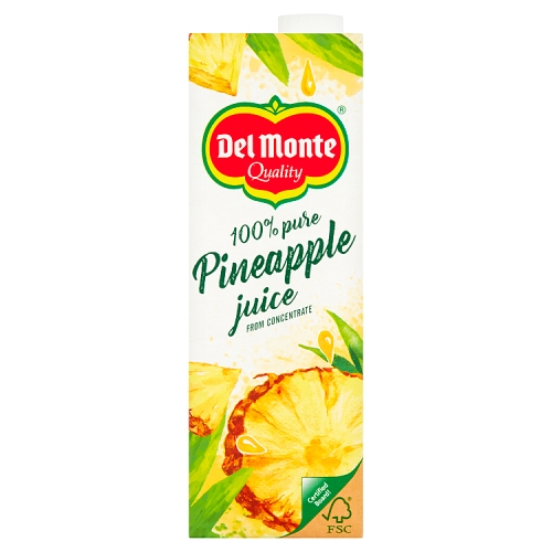 DEL MONTE PINEAPPLE JUICE 1L