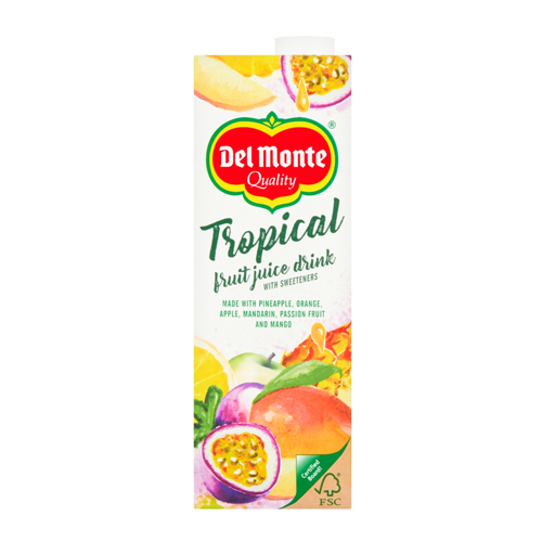 DEL MONTE TROPICAL JUICE 1L