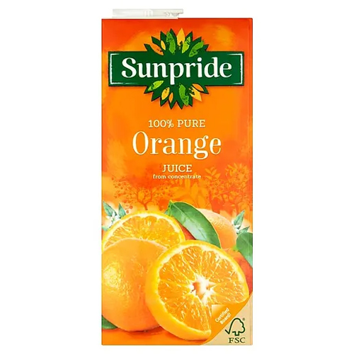SUNPRIDE ORANGE JUICE DRINK 1L