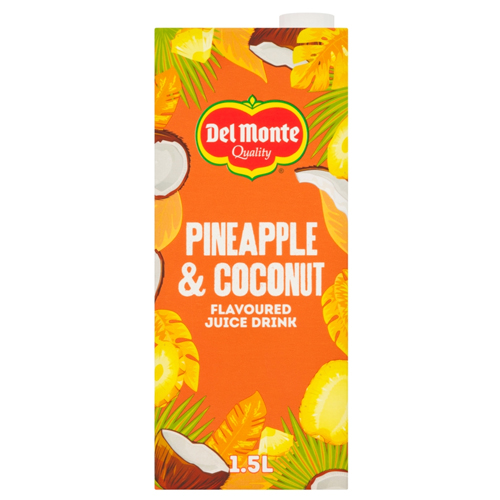 DEL MONTE PINEAPPLE & COCONUT FLAVOURED JUICE DRINK 1.5L