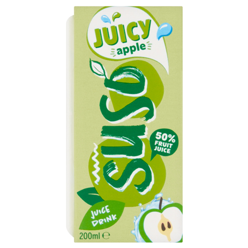 SUSO JUICY APPLE JUICE DRINK 200ML
