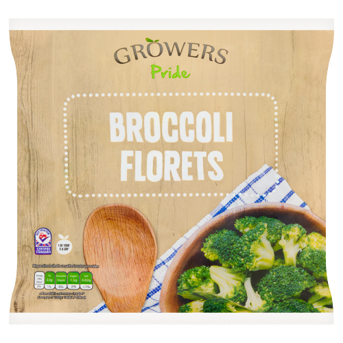 GROWERS PRIDE BROCCOLI FLORETS 450G