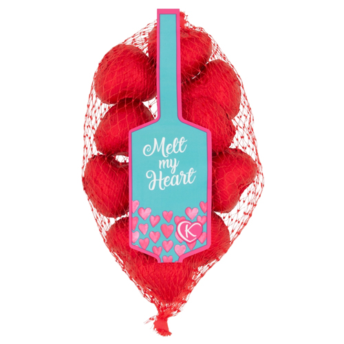 KINNERTON MELT MY HEART MILK CHOCOLATE HEARTS 72G