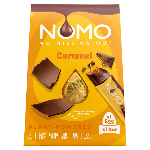 NOMO CARAMEL EGG AND BAR 148G
