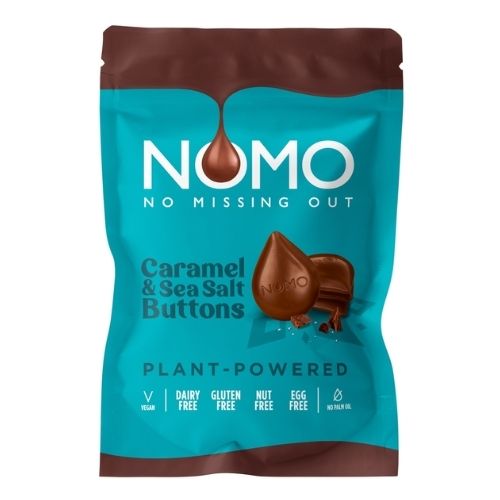 NOMO BUTTONS CARAMEL & SEA SALT 110G