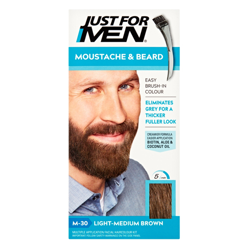 JUST FOR MEN-M30 MED BROWN HAIR COLOUR 6
