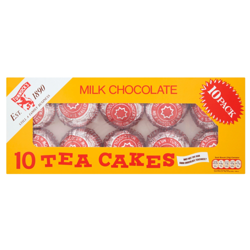 TUNNOCKS MILK CHOCOLATE TEACAKES 240G
