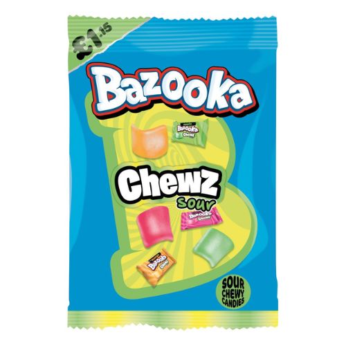 BAZOOKA SPLASHZ SOUR PMP £1.15 120G