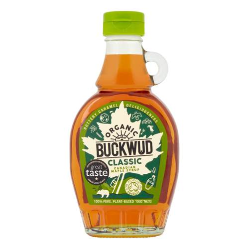 BUCKWUD ORGANIC MAPLE SYRUP 250G