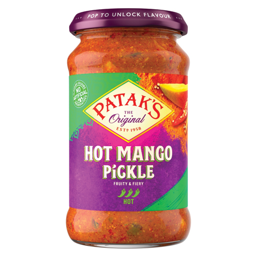 PATAK'S HOT MANGO PICKLE 283G