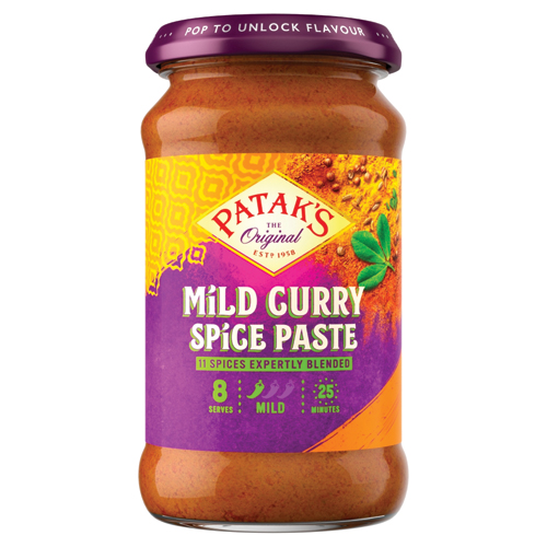 PATAK'S MILD CURRY SPICE PASTE 283G