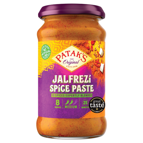 PATAK'S THE ORIGINAL JALFREZI SPICE PASTE 283G
